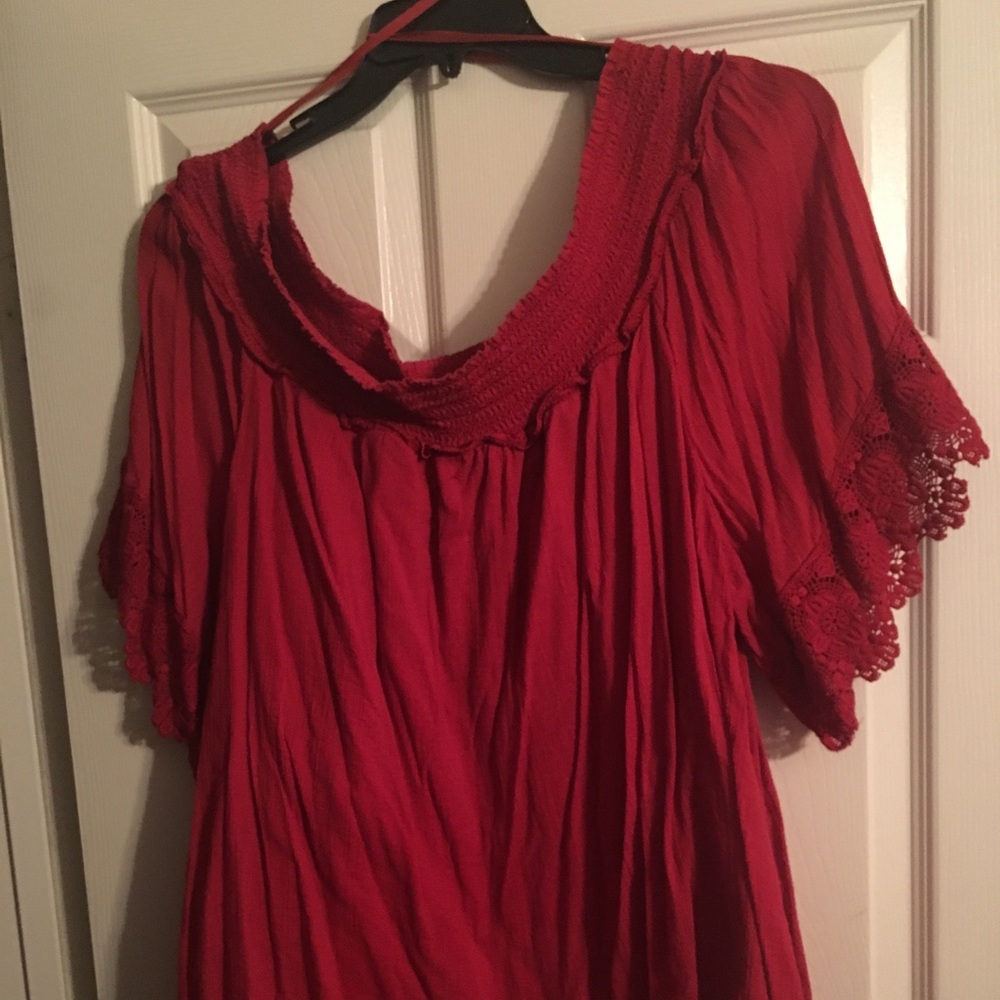 Off the shoulder top